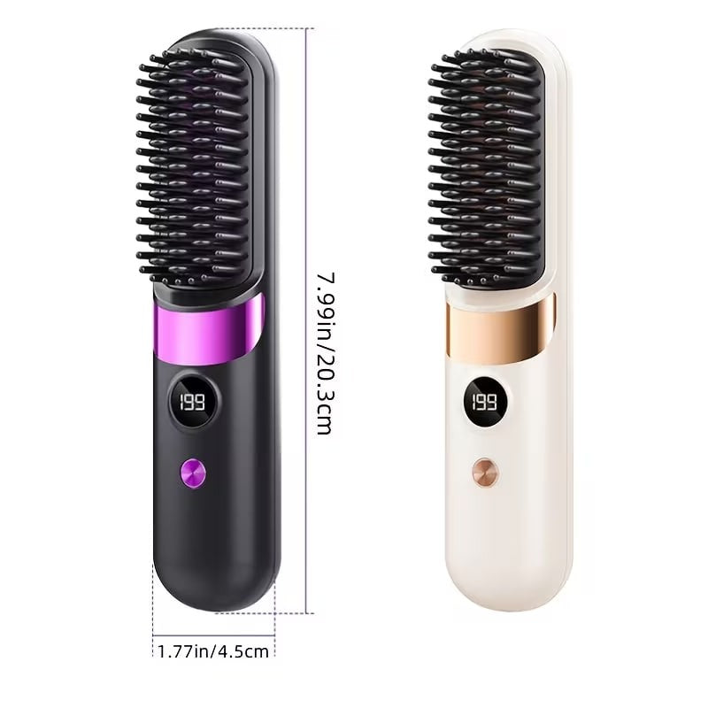 brosse lisseur sans fil